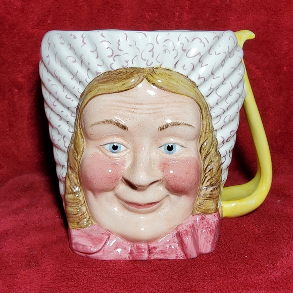 Vintage Kelsboro Ware Miss Bardell Pickwick English Ceramic Character Toby Mug - Picture 1 of 8